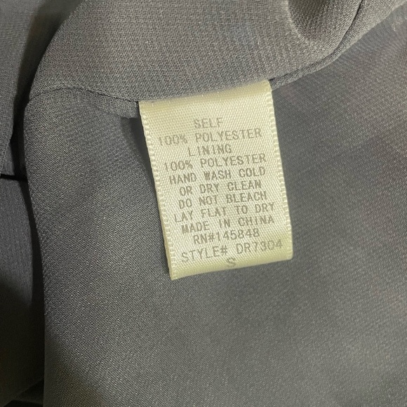 Everly Black Floral Sheath Dress with Bell Sleeves, Great for any season. Size S - Picture 9 of 11